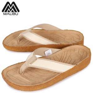 マリブサンダルズ MALIBU SANDALS サンダル トングサンダル ビーチサンダル メンズ ベージュ MS07-0021