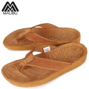 マリブサンダルズ MALIBU SANDALS サンダル トングサンダル ビーチサンダル メンズ ブラウン MS07-0022