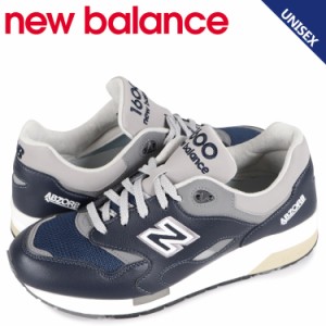 ニューバランス new balance 1600 スニーカー メンズ レディース Dワイズ ネイビー CM1600LV