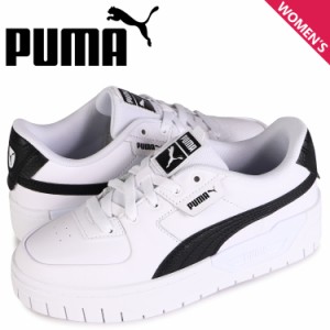 PUMA プーマ スニーカー カリ ドリーム レザー レディース 厚底 CALI DREAM LTH WNS ホワイト 白 383157-04