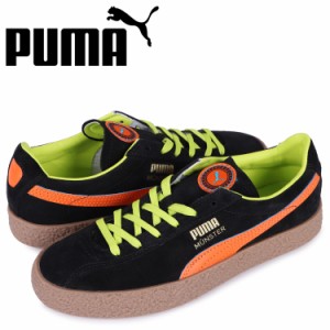 プーマ PUMA スニーカー ミュンスター プーマ レジェンド メンズ MUENSTER PUMA LEGENDS ブラック 黒 384219-01