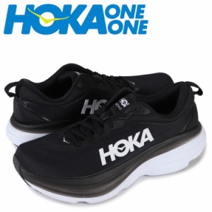 HOKA ONE ONE ホカオネオネ ボンダイ 8 スニーカー メンズ 厚底 BONDI 8 ブラック 黒 1123202