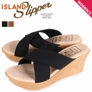 アイランドスリッパ ISLAND SLIPPER サンダル スライドサンダル プラットフォーム レディース スエード PLATFORM P223UNS