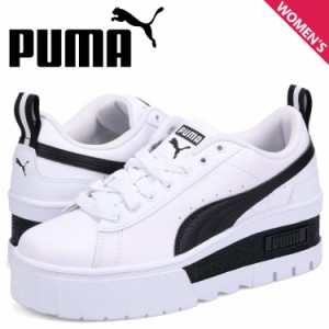 PUMA プーマ スニーカー メイズ ウェッジ ウィメンズ レディース 厚底 MAYZE WEDGE WMNS ホワイト 白 386273-01