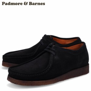 PADMORE&BARNES パドモアアンドバーンズ ワラビー ブーツ オリジナル メンズ ORIGINAL ブラック 黒 P204