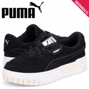 PUMA プーマ スニーカー ドリーム テディ レディース 厚底 CALI DREAM TEDDY ブラック 黒 386556