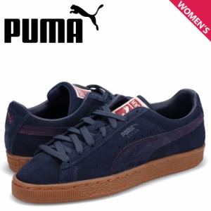 PUMA プーマ スニーカー スウェード クラシックス ヴォーグ レディース スエード SUEDE CLASSICS VOGUE ネイビー 38768702