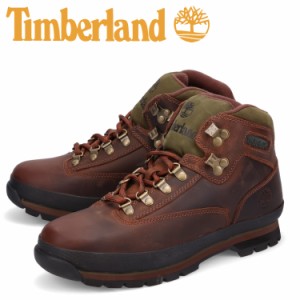 ティンバーランド Timberland ブーツ ユーロ ハイカー レザー メンズ EURO HIKER LEATHER ブラウン 95100