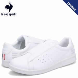 ルコック スポルティフ le coq sportif ラ ローラン SL OM スニーカー スリッポン メンズ レディース QL1VJC03WH