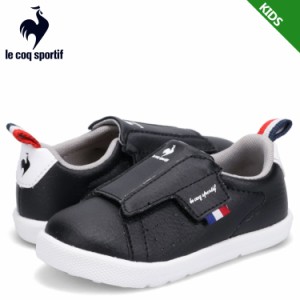 ルコック スポルティフ le coq sportif ラ ローラン 2 F スニーカー キッズ ベルクロ QL5VJC03BK