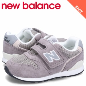 ニューバランス new balance 996 スニーカー ベビー キッズ Ｗワイズ グレー IZ996JR3