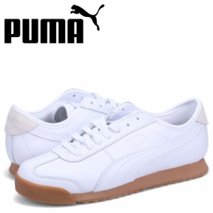 PUMA プーマ スニーカー ローマ レザー メンズ ROMA LEATHER ホワイト 白 39243202