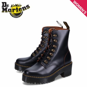 ドクターマーチン Dr.Martens ブーツ ヒールブーツ レディース 厚底 LEONA HEELED BOOTS ブラック 黒 22601001