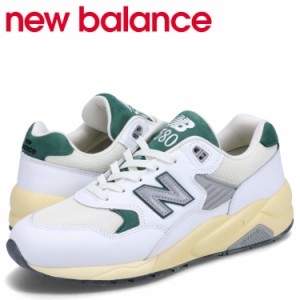 ニューバランス new balance 580 スニーカー メンズ Dワイズ ホワイト 白 MT580RCA