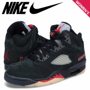 ナイキ NIKE エアジョーダン5 レトロ スニーカー レディース AIR JORDAN 5 RETRO GTX ブラック 黒 DR0092-001