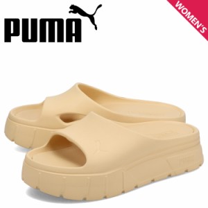 PUMA プーマ サンダル メイズ スタック インジェックス ウィメンズ レディース 厚底 MAYZE STACK INJEX WOMENS イエロー 389454