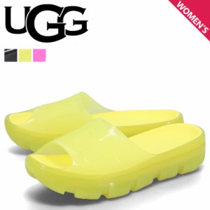 UGG アグ サンダル スライドサンダル ジェラ クリア レディース JELLA CLEAR SLIDE ブラック イエロー ピンク 黒 1136763