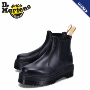 ドクターマーチン Dr.Martens チェルシーブーツ サイドゴア メンズ レディース 厚底 2976 QUAD PLATFORM CHELSEA ブラック 黒 27560001