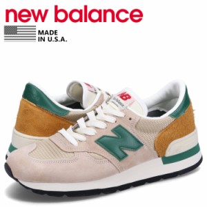 ニューバランス new balance 990 スニーカー メンズ Dワイズ MADE IN USA ベージュ M990TG1