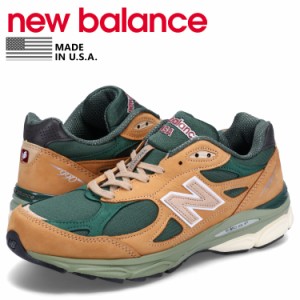 ニューバランス new balance 990 スニーカー メンズ Dワイズ MADE IN USA ブラウン M990WG3