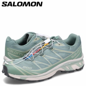 サロモン SALOMON XT-6 シューズ トレッキングシューズ スニーカー メンズ グリーン L47136400