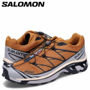 サロモン SALOMON XT-6 シューズ トレッキングシューズ スニーカー メンズ ブラウン L47136500