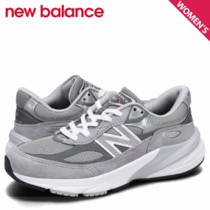 ニューバランス new balance 990 V6 スニーカー レディース Bワイズ MADE IN USA グレー W990GL6