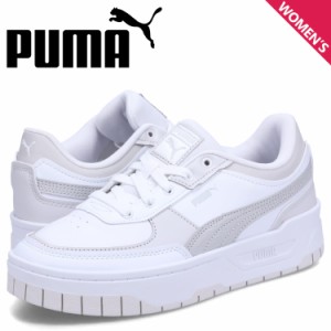 PUMA プーマ スニーカー カリ ドリーム レザー レディース 厚底 CALI DREAM LTH ホワイト 白 392730-17