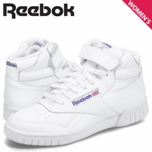 リーボック Reebok スニーカー エックスオーフィット ハイ レディース EX-O-FIT HI ホワイト 白 100000108