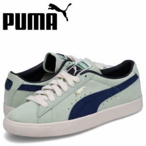 PUMA プーマ スウェード ヴィンテージ スニーカー メンズ スエード SUEDE VINTAGE ライト グリーン 374921-24