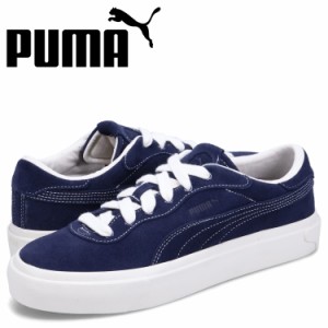 PUMA プーマ カプリ ロイヤル スウェード スニーカー メンズ スエード CAPRI ROYALE SUEDE ネイビー 393752-03