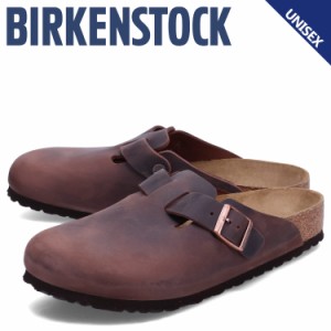 ビルケンシュトック BIRKENSTOCK ボストン サンダル メンズ レディース オイルドレザー 細幅 普通幅 BOSTON ブラウン