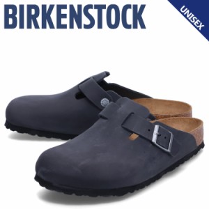 ビルケンシュトック BIRKENSTOCK ボストン サンダル メンズ レディース オイルドレザー 細幅 普通幅 BOSTON ブラック 黒