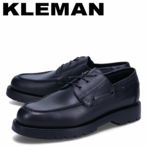 KLEMAN クレマン デッキシューズ モカシン 靴 ドナト メンズ Uチップ DONATO ブラック 黒 82102