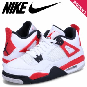 ナイキ NIKE エアジョーダン4 レトロ GS スニーカー レディース AIR JORDAN 4 RETRO GS ホワイト 白 408452-161