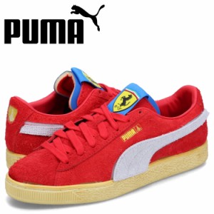 PUMA プーマ スウェード スニーカー メンズ スエード SCUDERIA FERRARI JOSHUA VIDES コラボ SUEDE レッド 307999-01