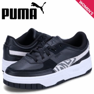 PUMA プーマ スニーカー カリ ドリーム アニマル レディース 厚底 CALI DREAM ANIMAL ブラック 黒 393098-02