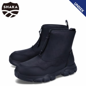 SHAKA シャカ ブーツ センタージップ トレック ジップ ブーティー メンズ レディース 撥水 TREK ZIP BOOTIE AT ブラック 黒 SK-228