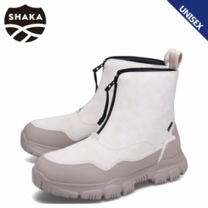 SHAKA シャカ ブーツ センタージップ トレック ジップ ブーティー メンズ レディース 撥水 TREK ZIP BOOTIE AT ベージュ SK-228