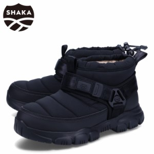 SHAKA シャカ ブーツ 中綿 スノーブーツ スナッグ ブーティー AT メンズ SNUG BOOTIE AT ブラック 黒 SK-230