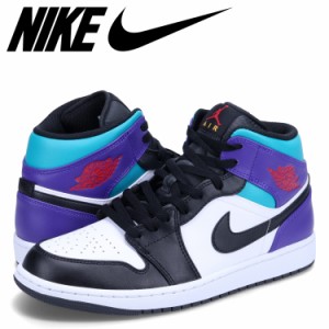 ナイキ NIKE エアジョーダン1 ミッド スニーカー メンズ AIR JORDAN 1 MID ブルー DQ8426-154