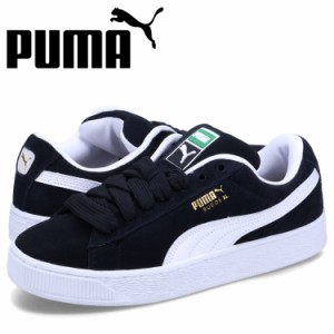 PUMA プーマ スウェード XL スニーカー メンズ スエード SUEDE XL ブラック 黒 395205-02