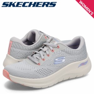 スケッチャーズ SKECHERS アーチフィット 2.0 ビッグリーグ スニーカー スリッポン レディース ライト グレー 150051