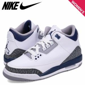 ナイキ NIKE エアジョーダン3 レトロ スニーカー レディース AIR JORDAN 3 RETRO GS ホワイト 白 DM0967-140