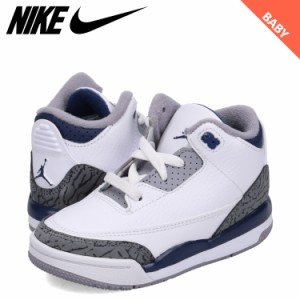 ナイキ NIKE ジョーダン3 レトロ スニーカー ベビー キッズ JORDAN 3 RETRO TD ホワイト 白 DM0968-140