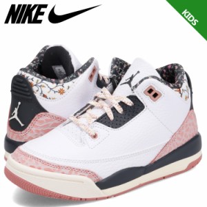 ナイキ NIKE ジョーダン3 レトロ PS スニーカー キッズ JORDAN 3 RETRO PS ホワイト 白 FQ9174-100