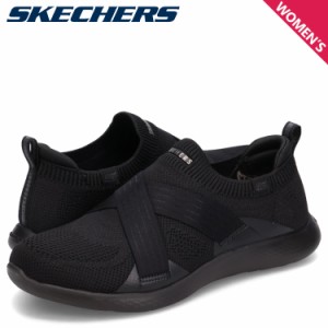 スケッチャーズ SKECHERS スニーカー スリッポン ベーパー フォーム ライト レディース VAPOR FOAM LITE EMBRACE ブラック 黒 104487