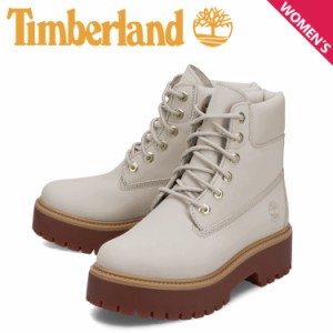 ティンバーランド Timberland ブーツ 6インチ レディース 防水 ウォータープルーフ ホワイト 白 A6AWZ