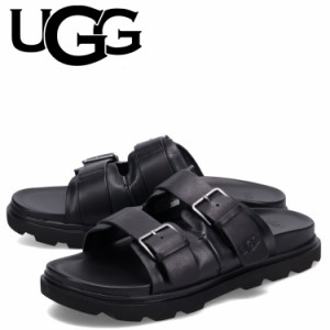 UGG アグ サンダル スライドサンダル メンズ CAPITOLA BUCKLE SLIDE ブラック 黒 1153102