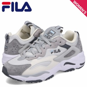 FILA フィラ スニーカ レイトレイサー レディース 厚底 RAY TRACER グレー WSS24030-253